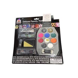 Deluxe Family Makeup Kit With Cream Makeup Glitter Gel Tooth Out & More